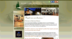 Desktop Screenshot of harrhomes.com